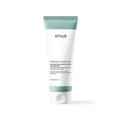 [Anua] HEARTLEAF SUCCINIC MOISTURE CLEANSING FOAM 150ml