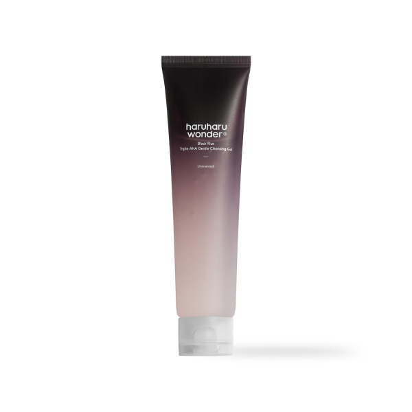 [haruharuwonder] Black Rice Triple AHA Gentle Cleansing Gel Unscented 100ml