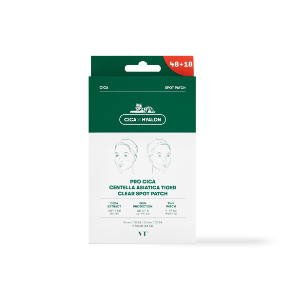 [VT Cosmetics] PRO CICA Centella Asiatica Tiger Clear Spot Patch 66ea