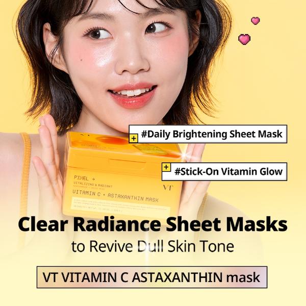 [VT Cosmetics] Vitamin C Astaxanthin Mask 320g*30ea